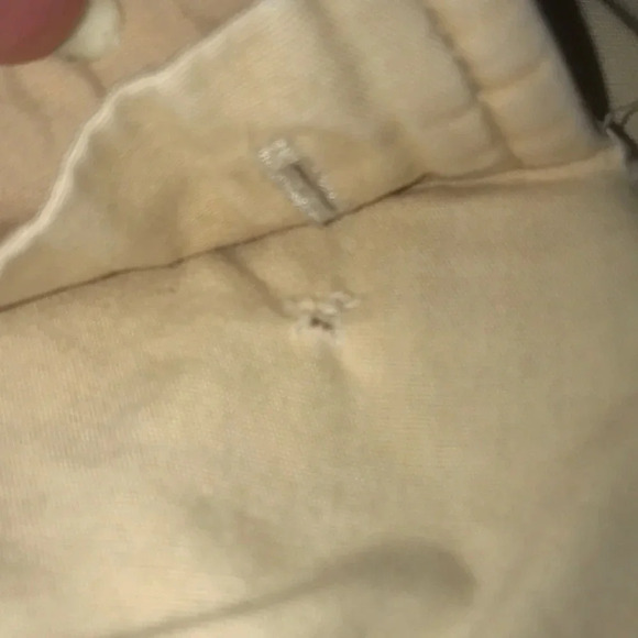 Allison Brittney Capri y2k cargo pants 100% cotton tiny flaw size 10 - Picture 8 of 9